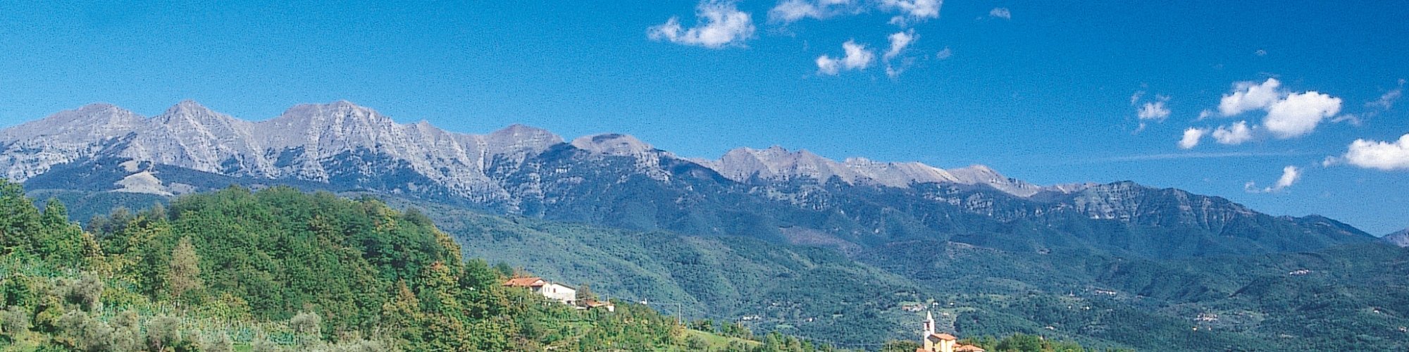 Panorama sulla Lunigiana orientale