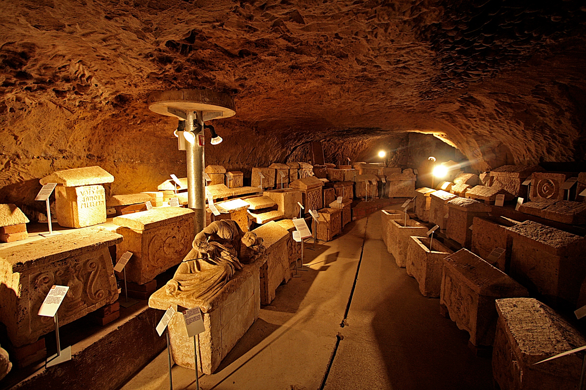 The underground city of Chiusi