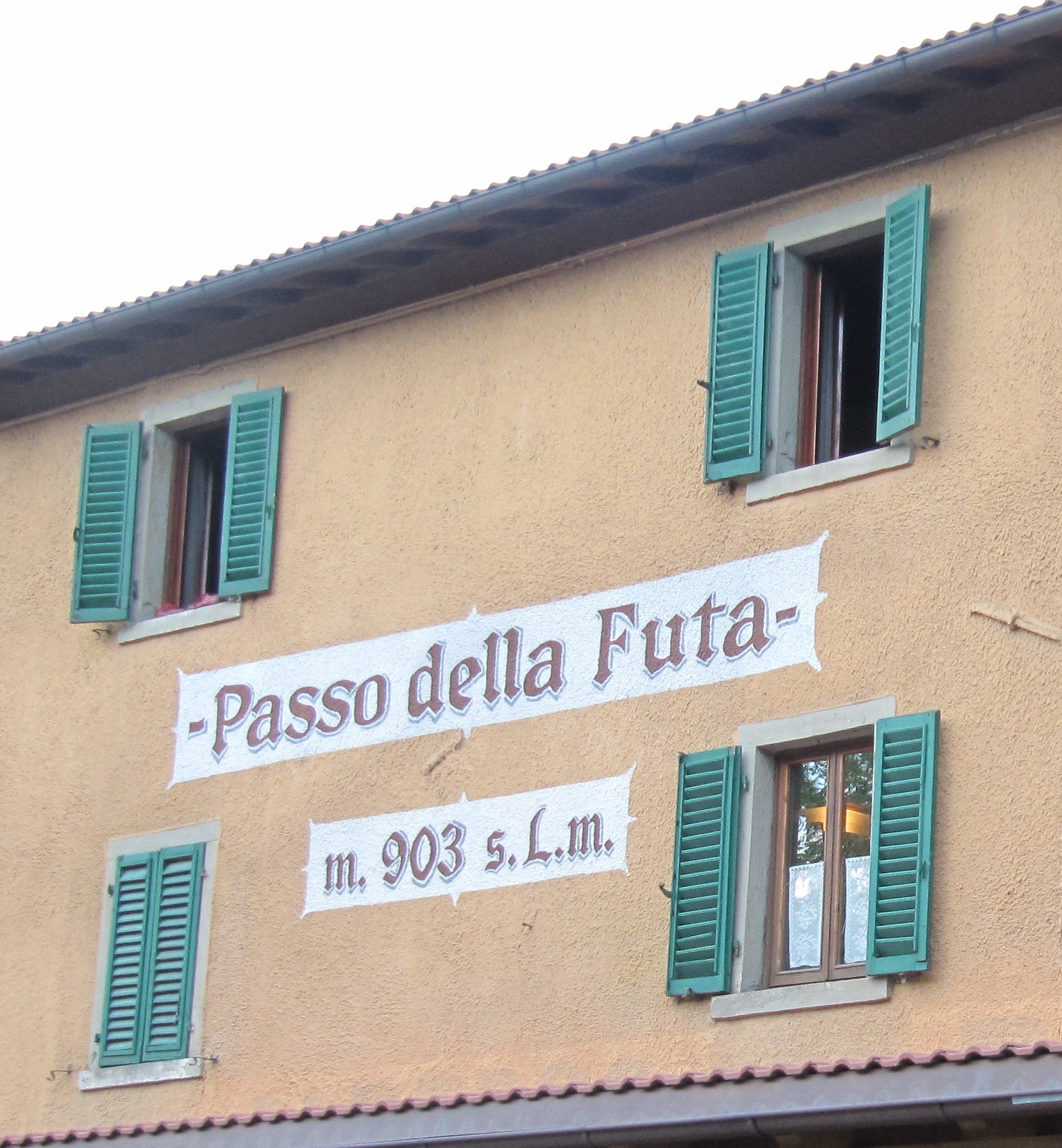 Il Passo della Futa sulla montagna toscana