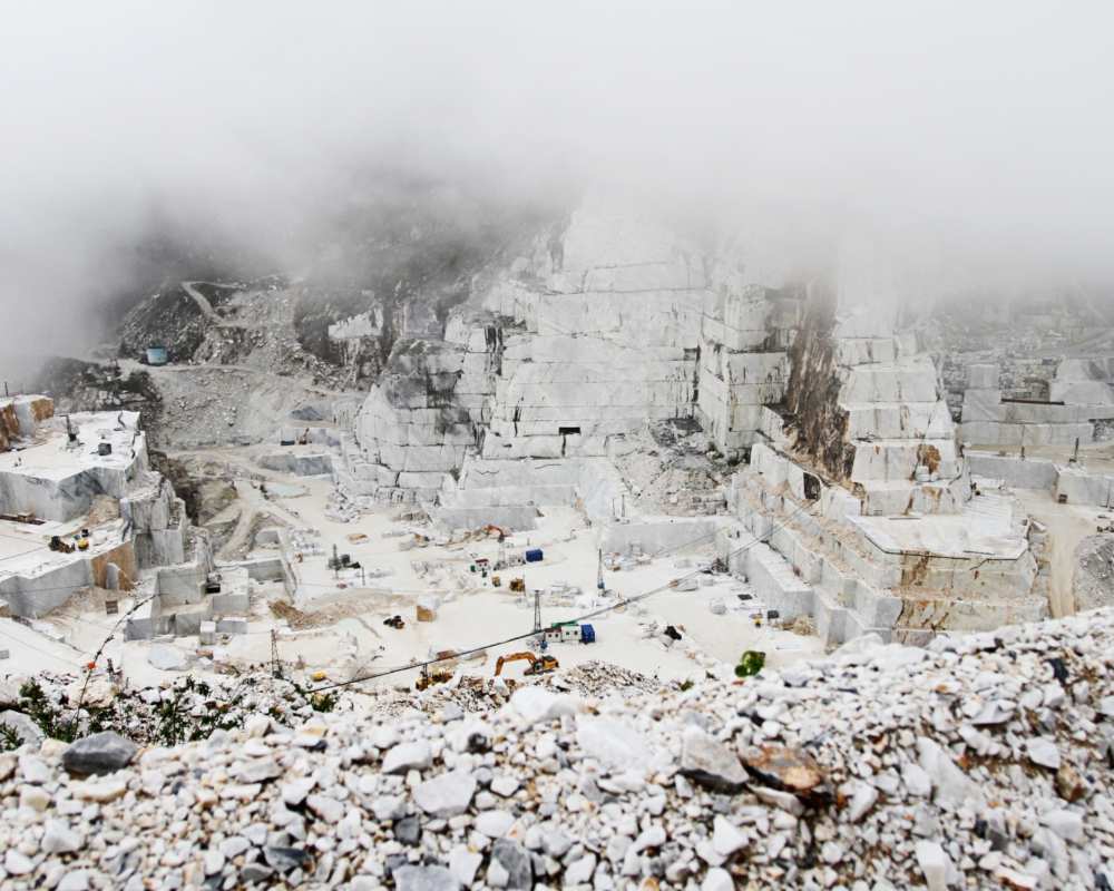 Marble quarries in Carrara