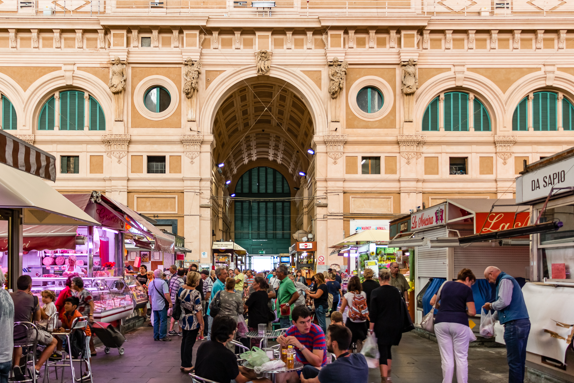 Livorno, el mercado de Provisiones