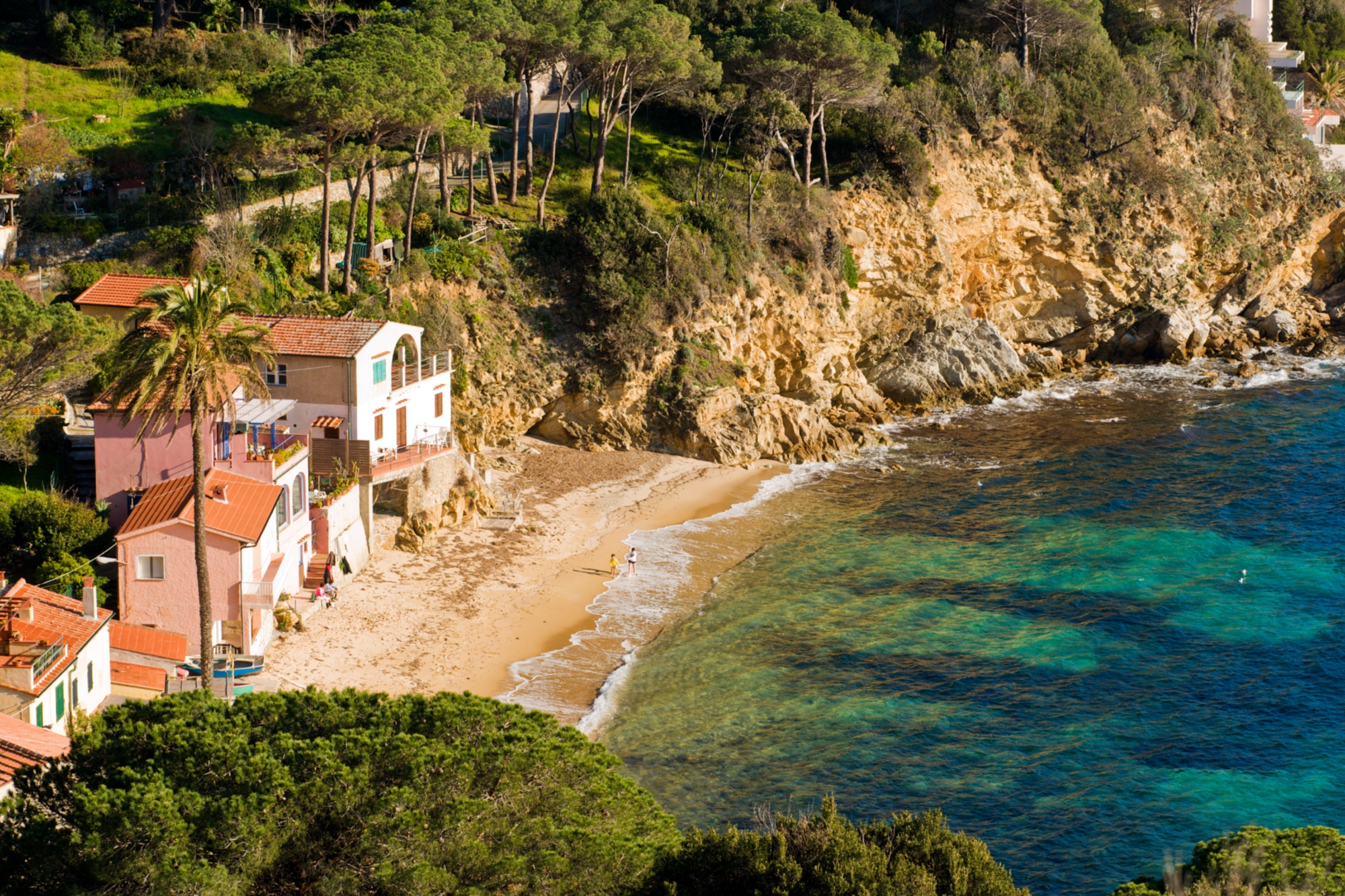 La bahía Fornula en Portoferraio