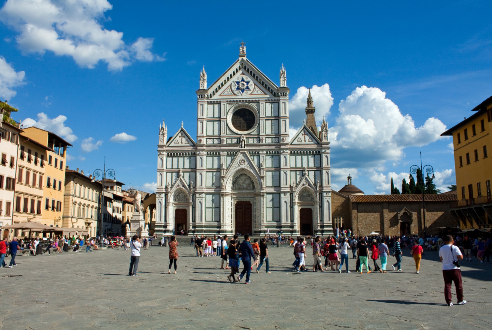 Regelmæssigt buste sjælden Piazza Santa Croce in Florence | Visit Tuscany