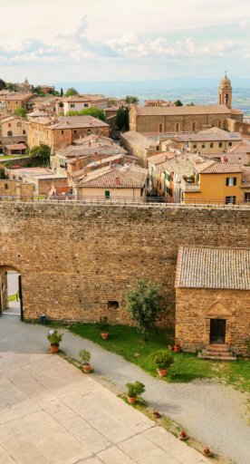 Festung und Stadt Montalcino