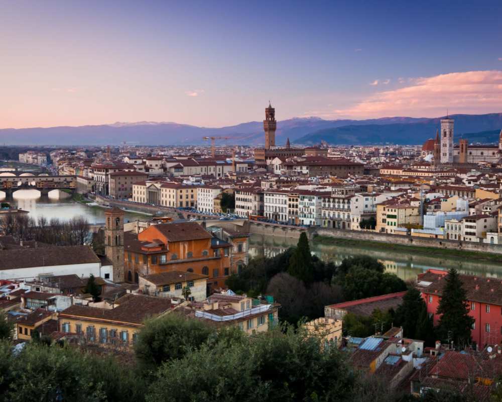Sunset from Piazzale Michelangelo