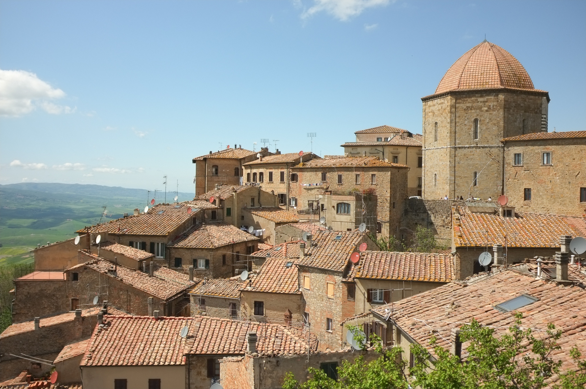 Volterra rooftops