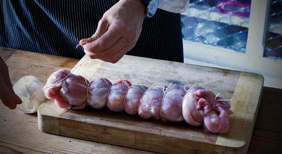 ...and tie it very tightly ...and tie it very tightly