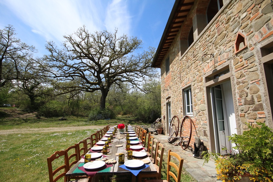 Lunch at Villa La Selva