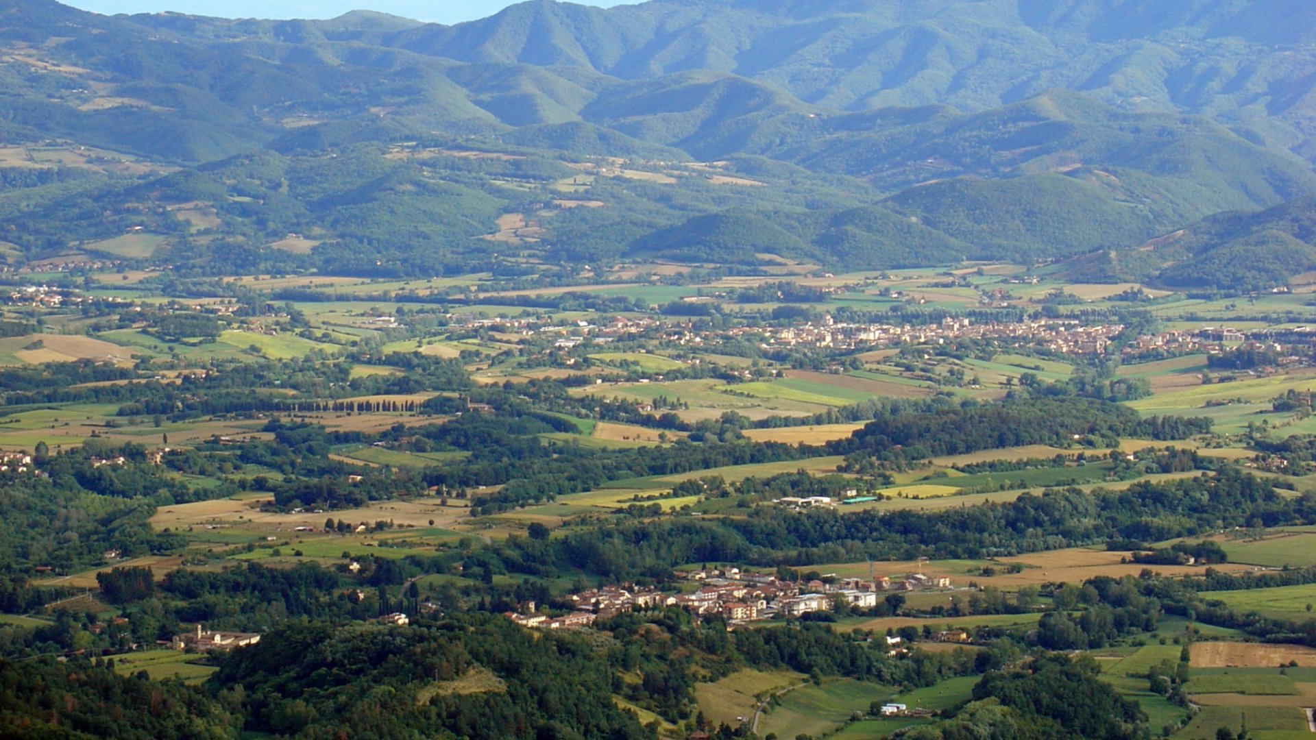 Borgo San Lorenzo dal Monte Altuzzo