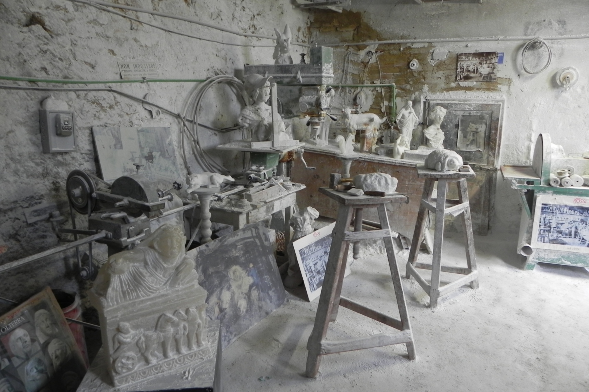 Atelier d'albâtre