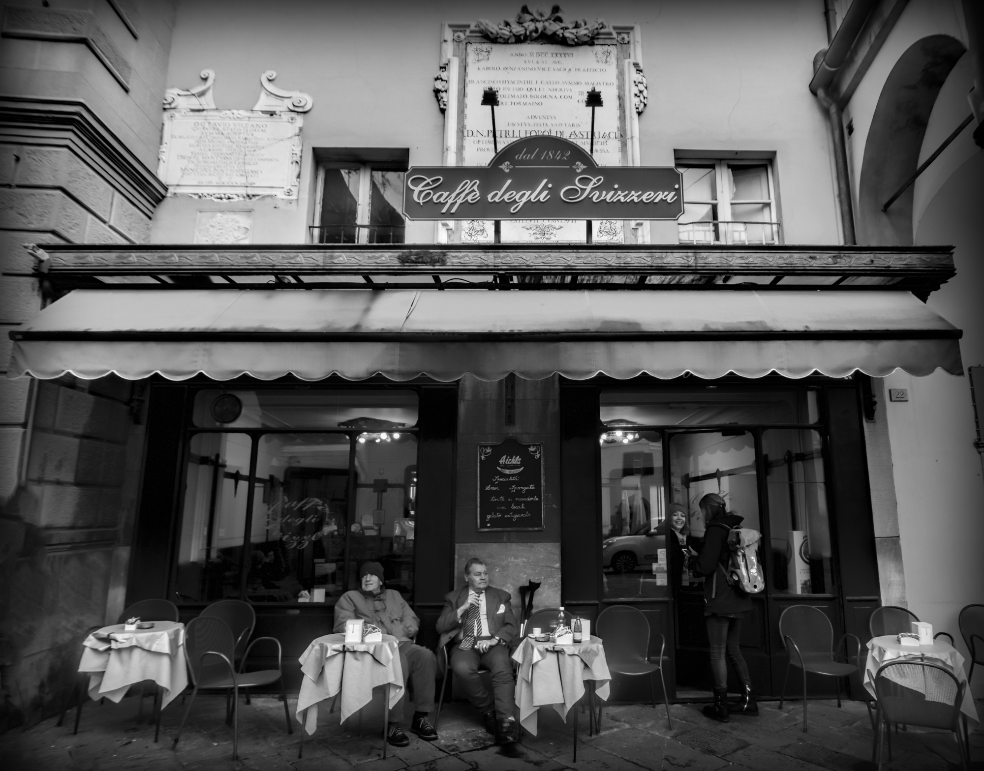 Caffè degli Svizzeri, Pontremoli