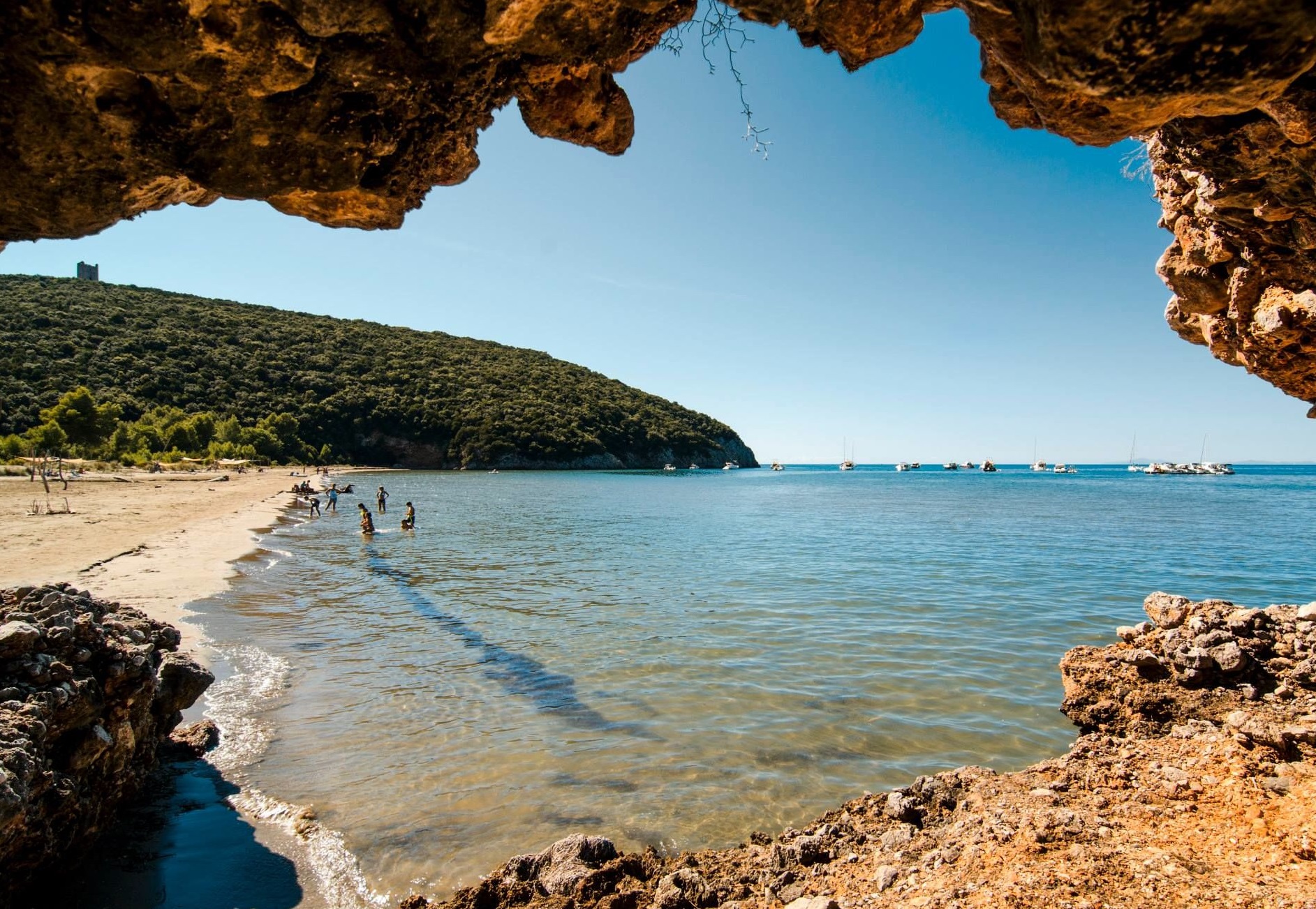 Cala di Forno dalla scogliera