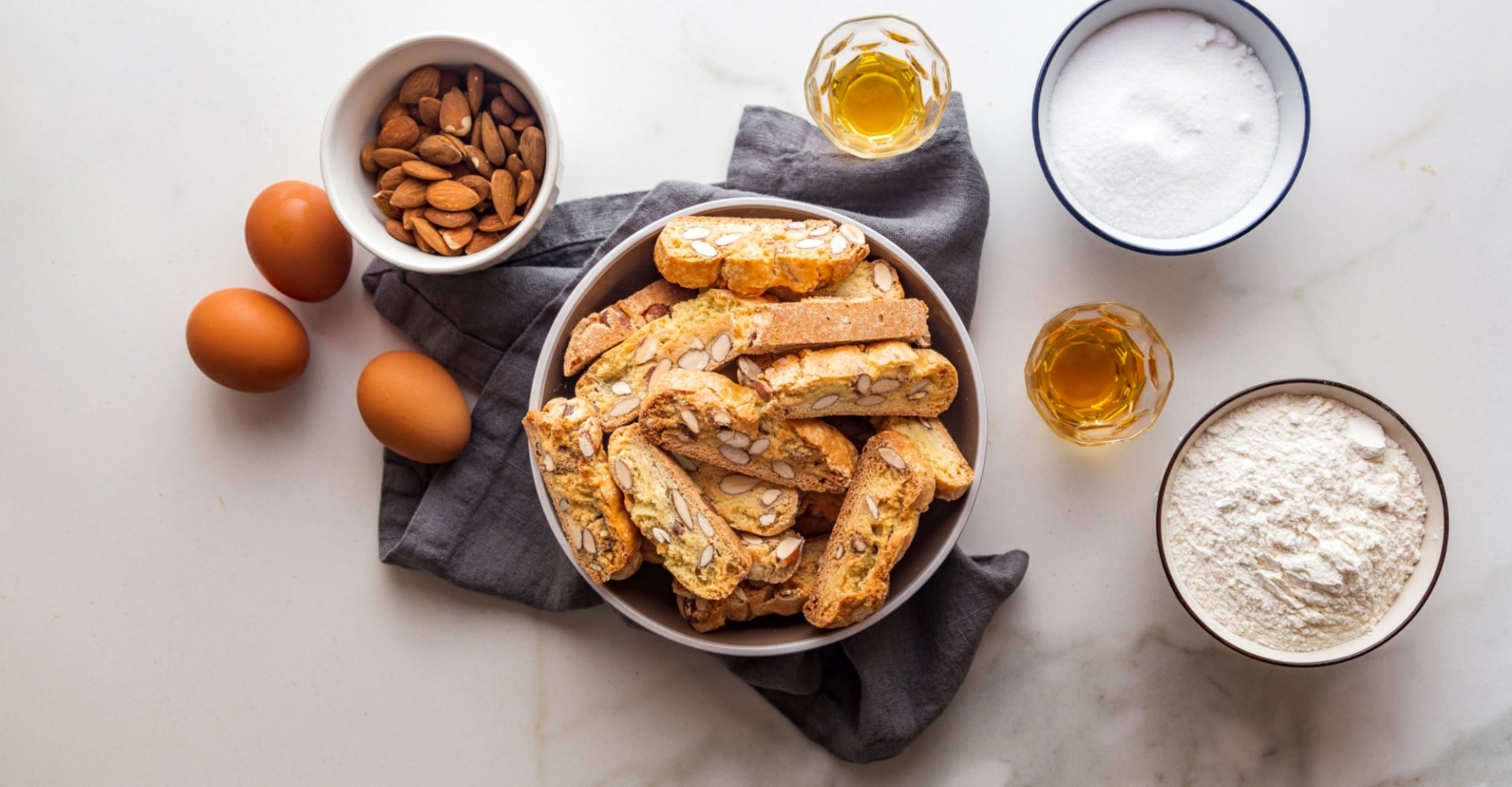 Cantucci o Biscotes de Prato