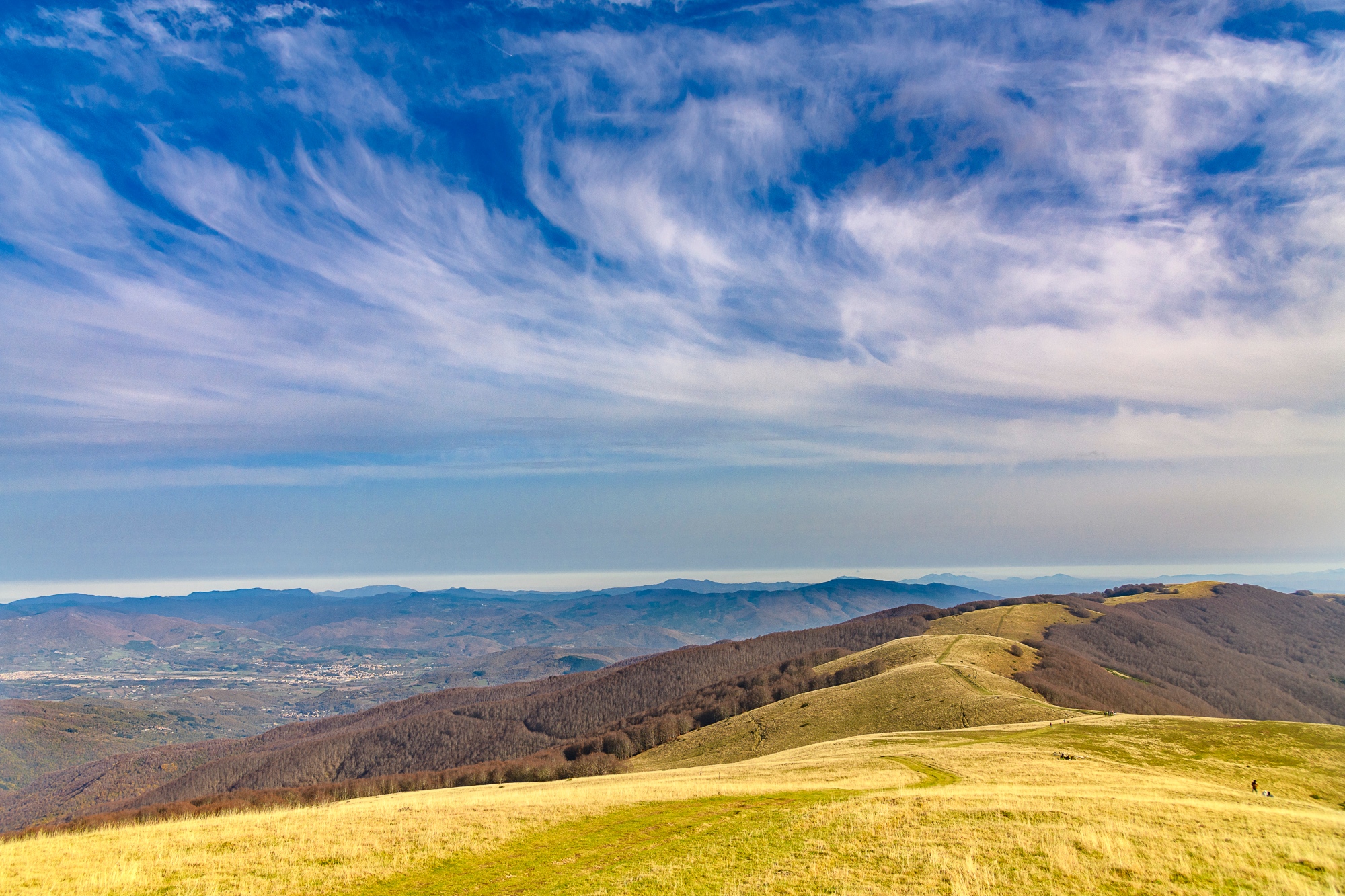 Casentino, crinale del Pratomagno