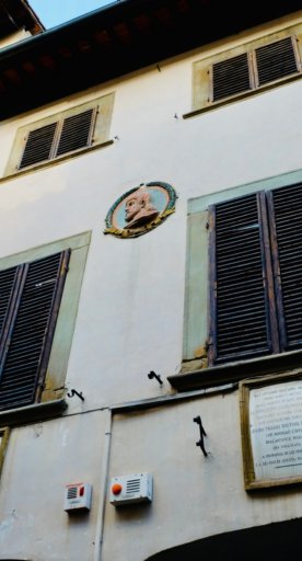 Ein Kunstwerk von Alberto Moretti in der Casa Masaccio
