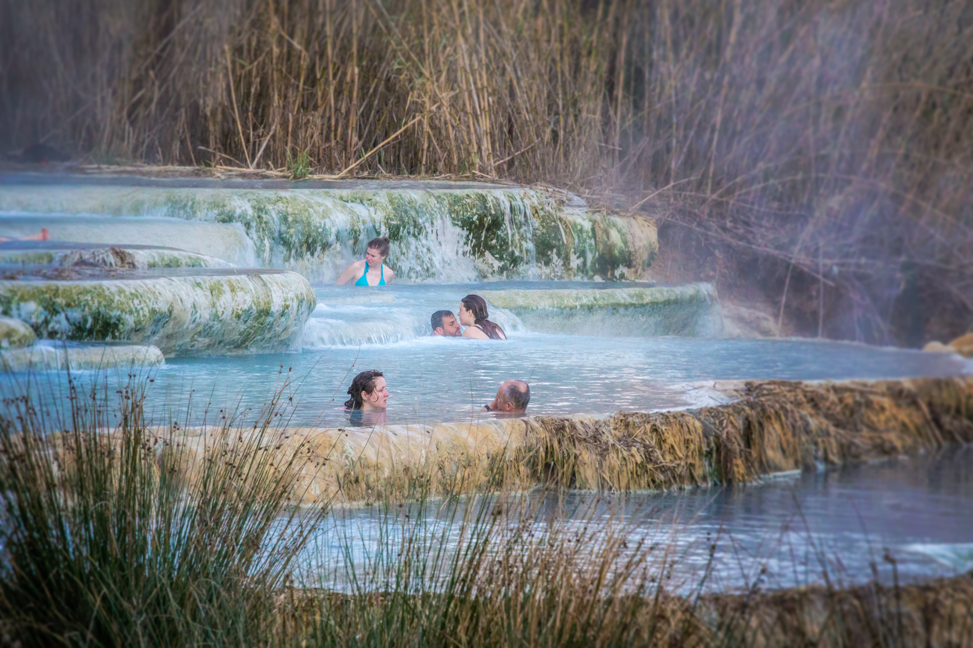 Mulino waterfalls in Saturnia