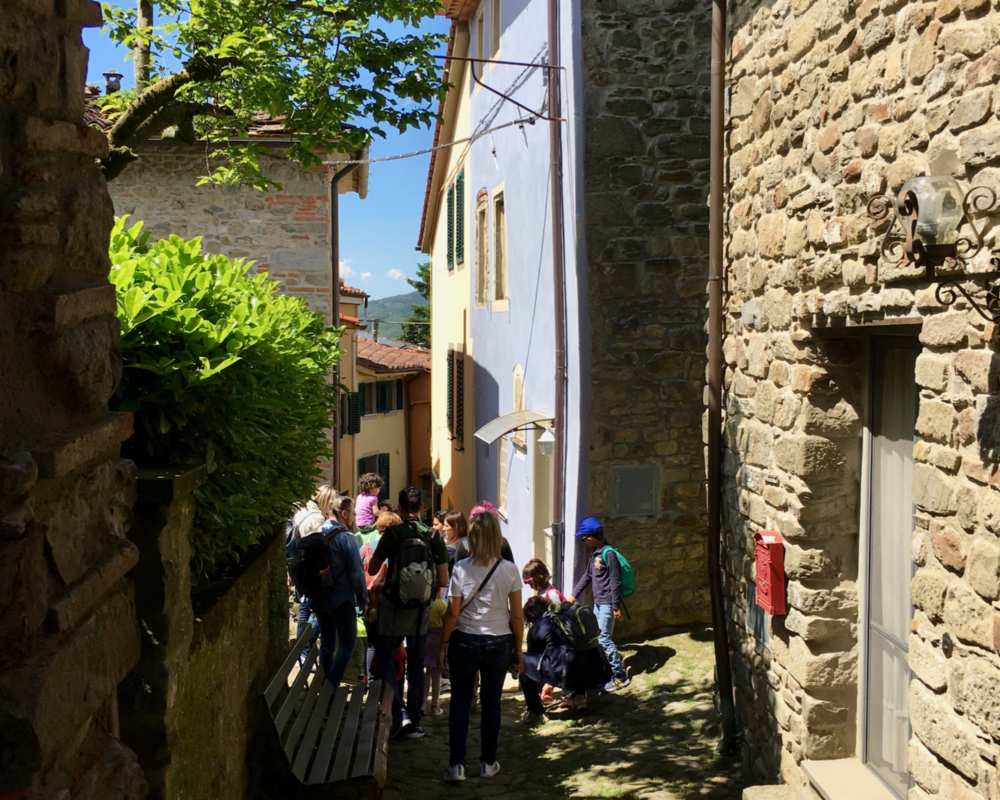 Escursione nel borgo di Castagno di Piteccio
