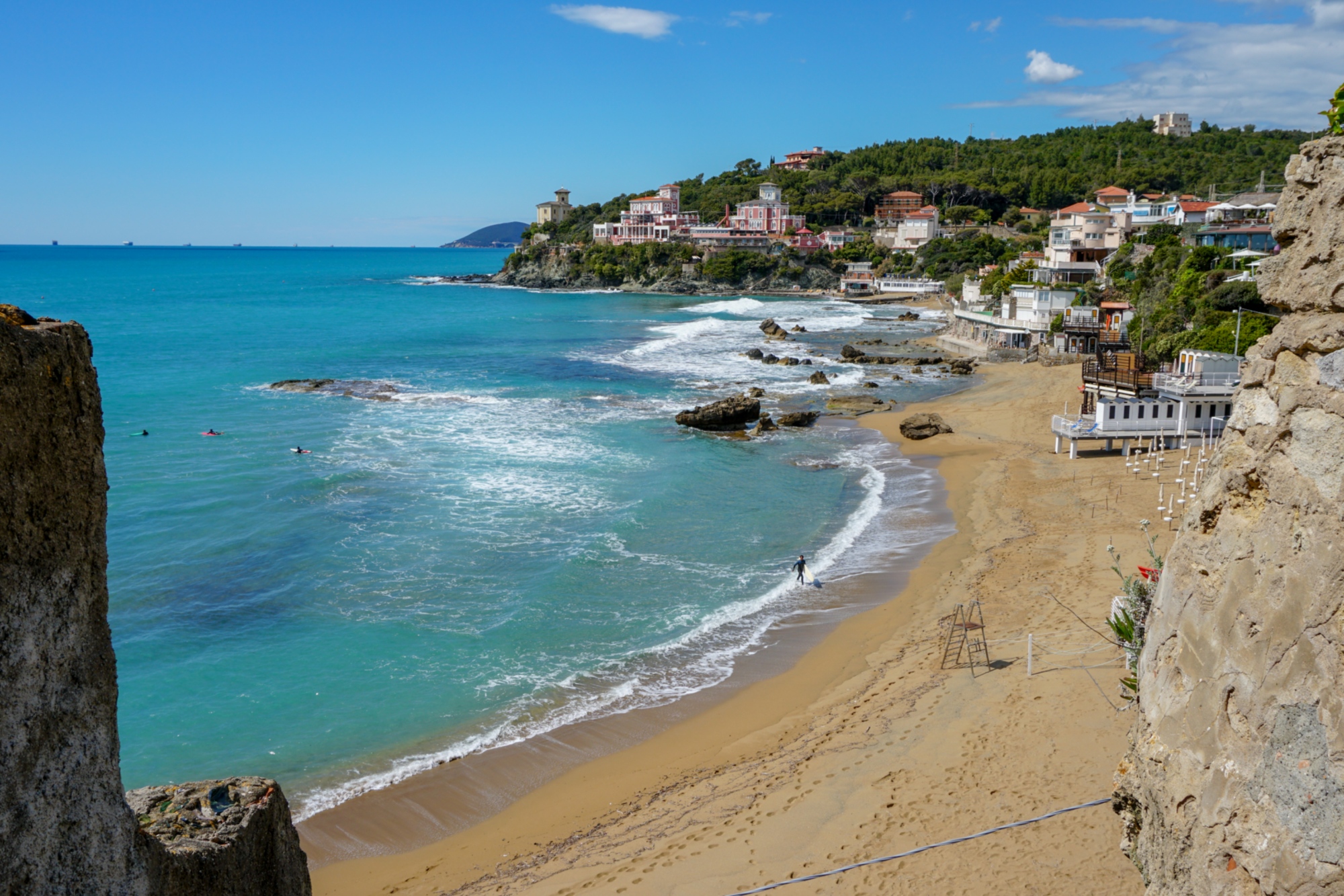 Baia del Quercetano, Castiglioncello