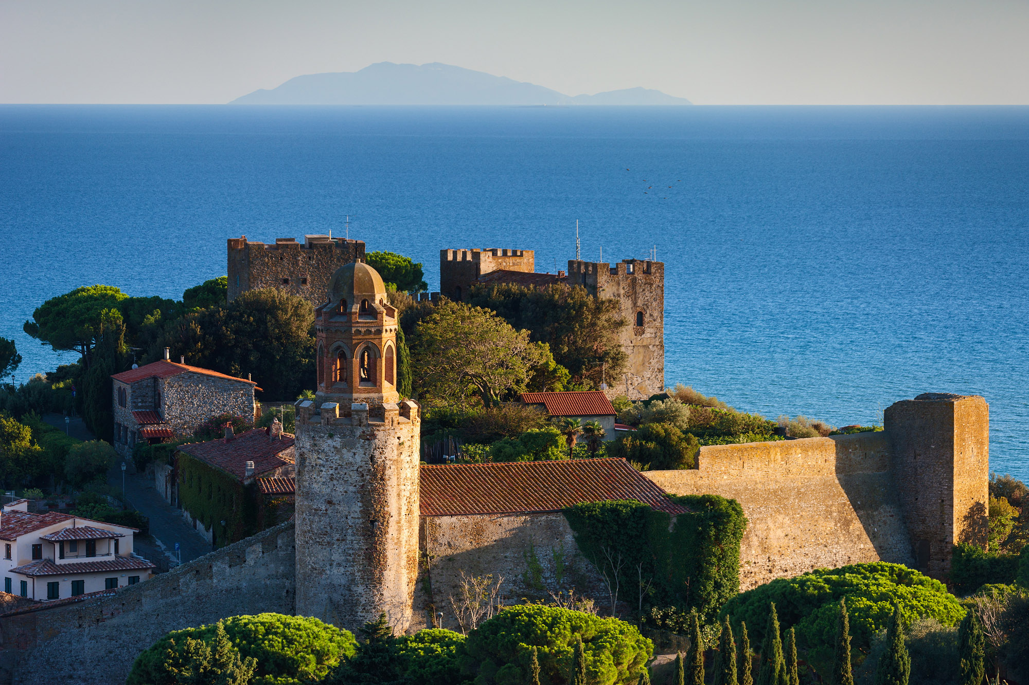 Glimpse of Castiglione della Pescaia