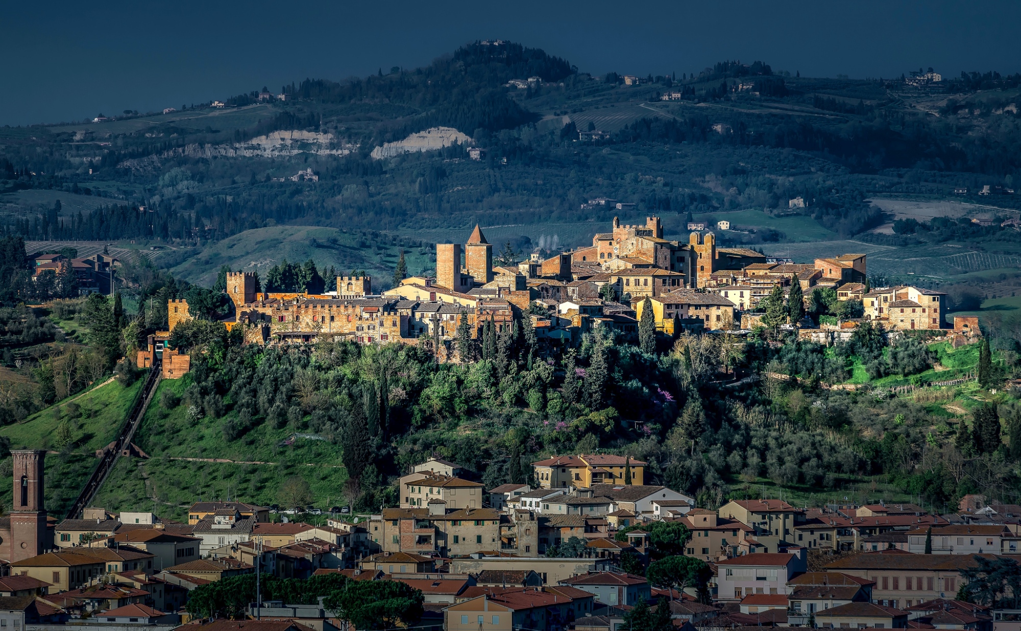 Panorama de Certaldo