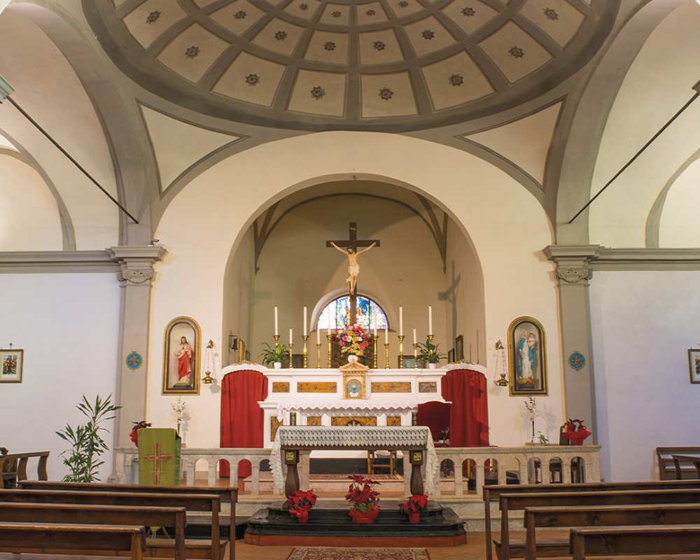 L'église de San Lorenzo à Monterotondo Marittimo