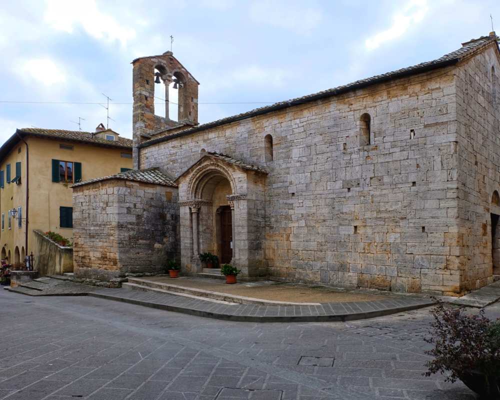 Church of Santa Maria Assunta  in San Quirico d'Orcia