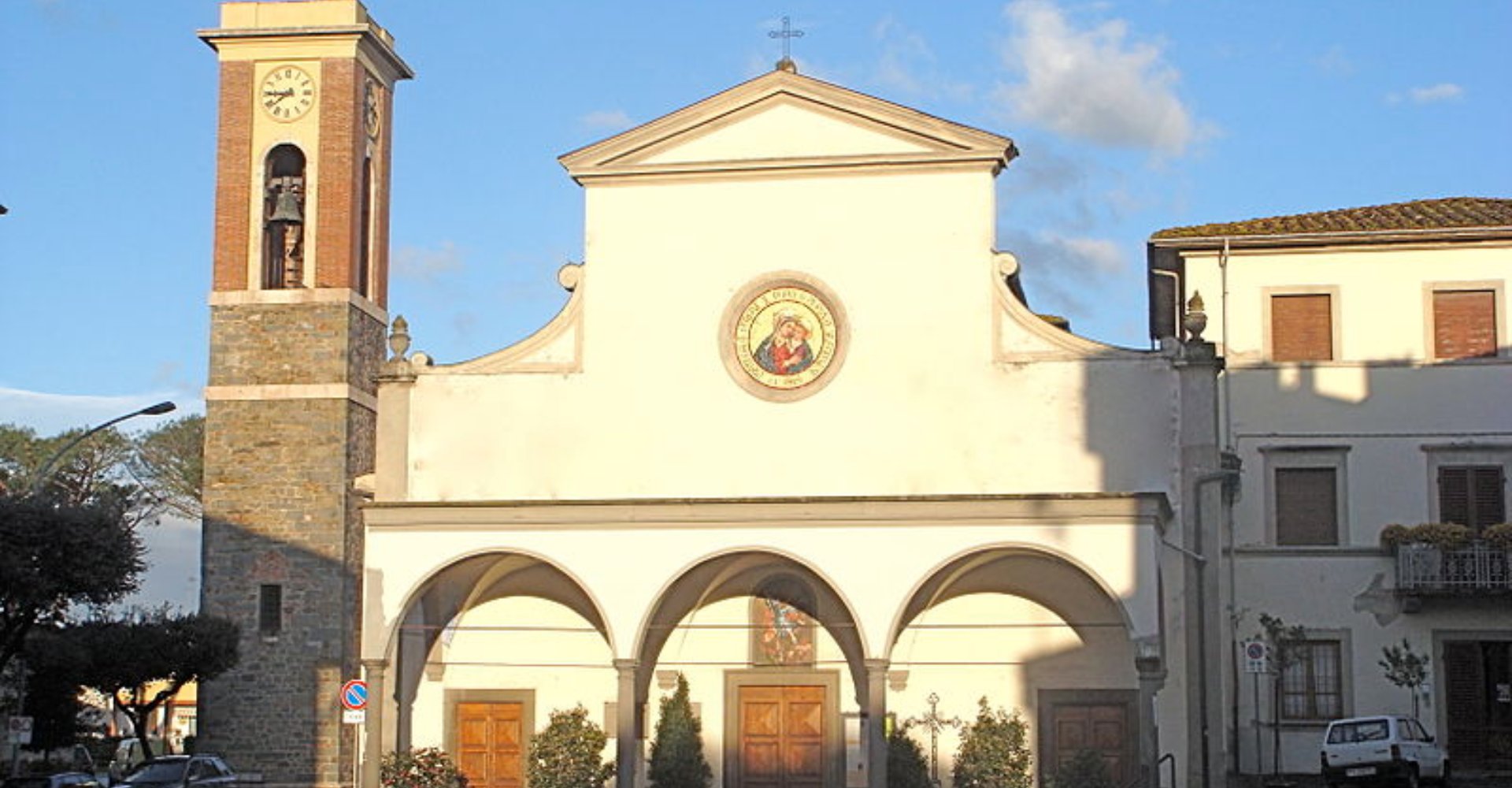 La chiesa di San Michele Arcangelo, a Ponte Buggianese