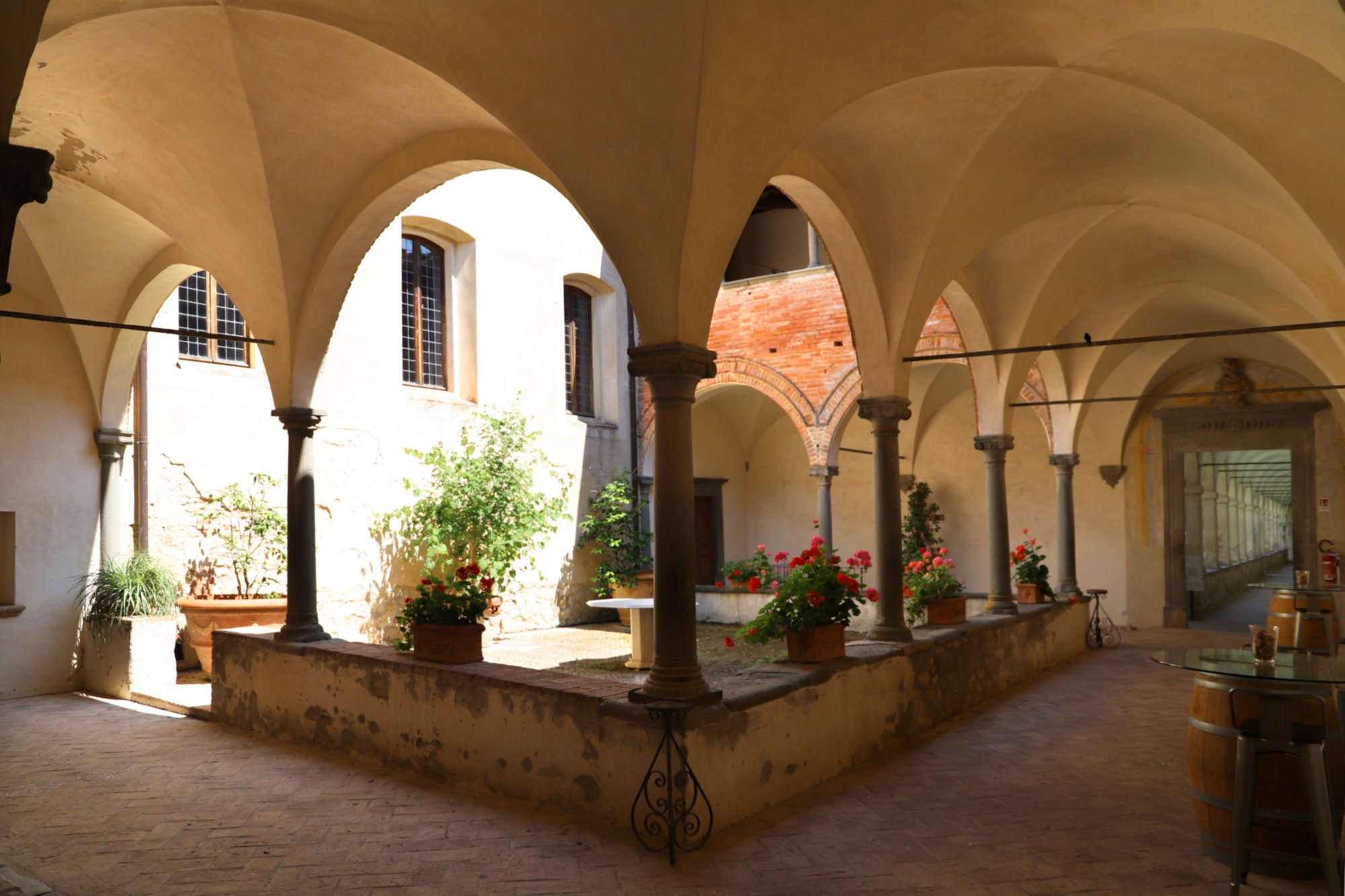 Kreuzgang der Kartause von Pontignano