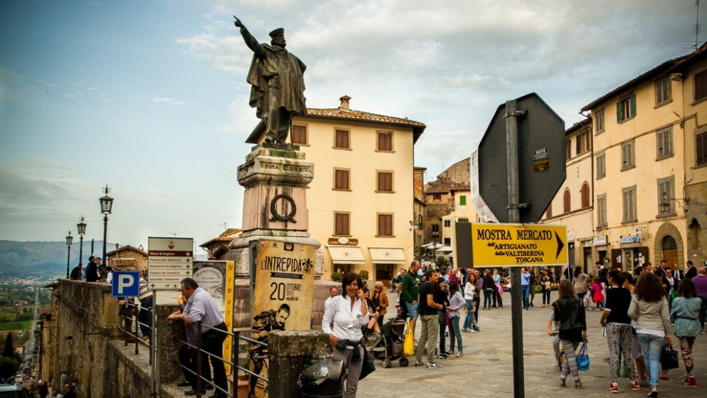 La mostra mercato dell'artigianato della Valtiberina
