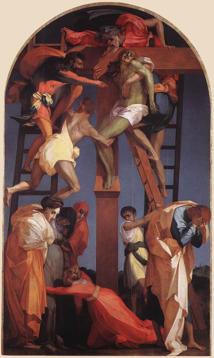 Descendimiento de Volterra de Rosso Fiorentino