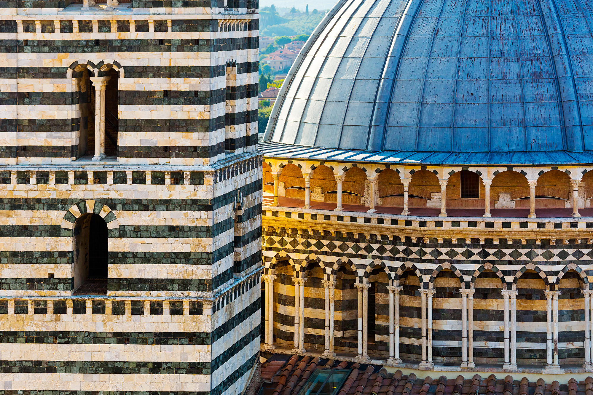 Detalles de la Catedral de Siena