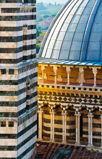 Details of the Siena Cathedral