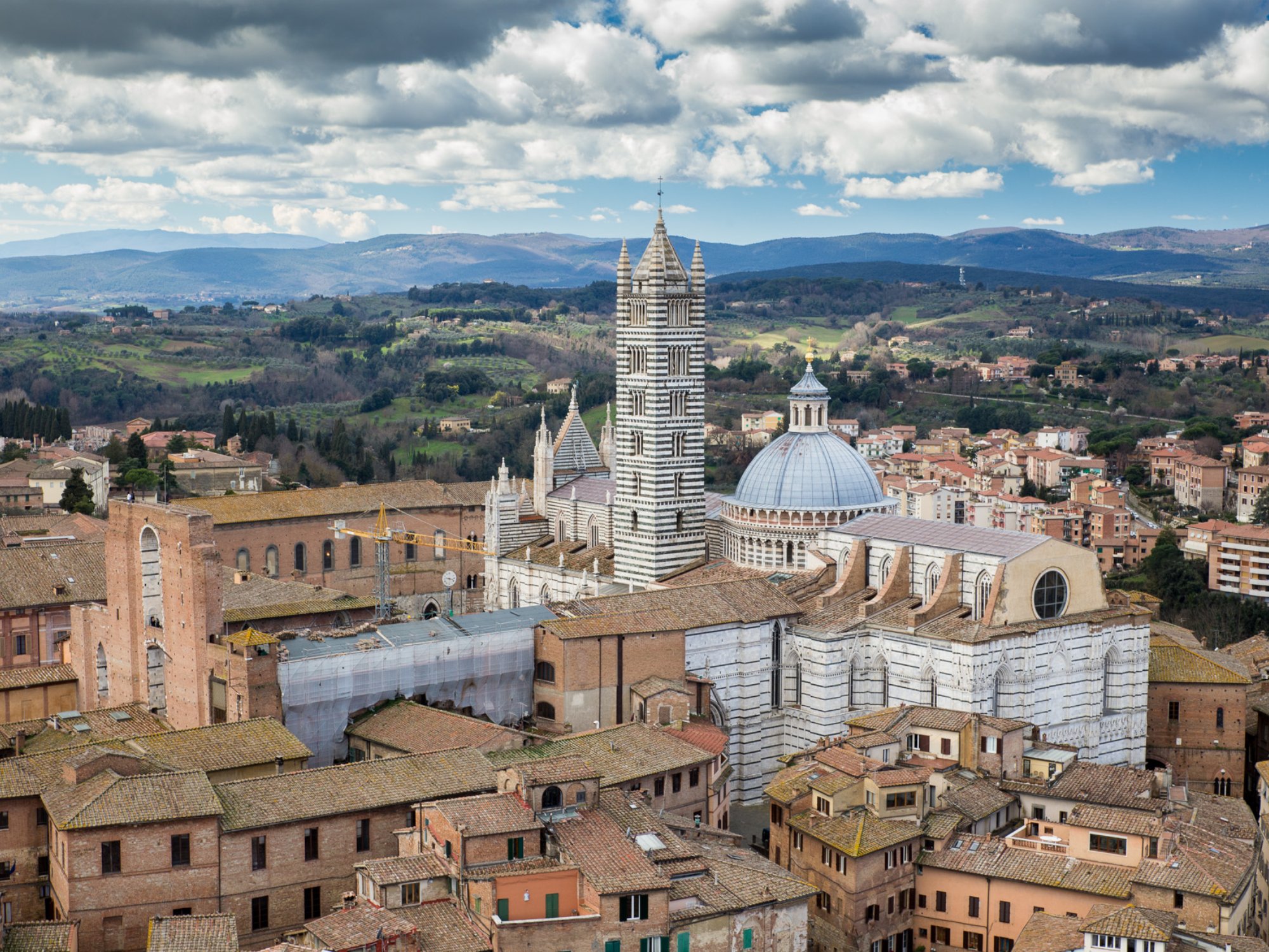 Duomo di Siena dalla Torre del Mangia