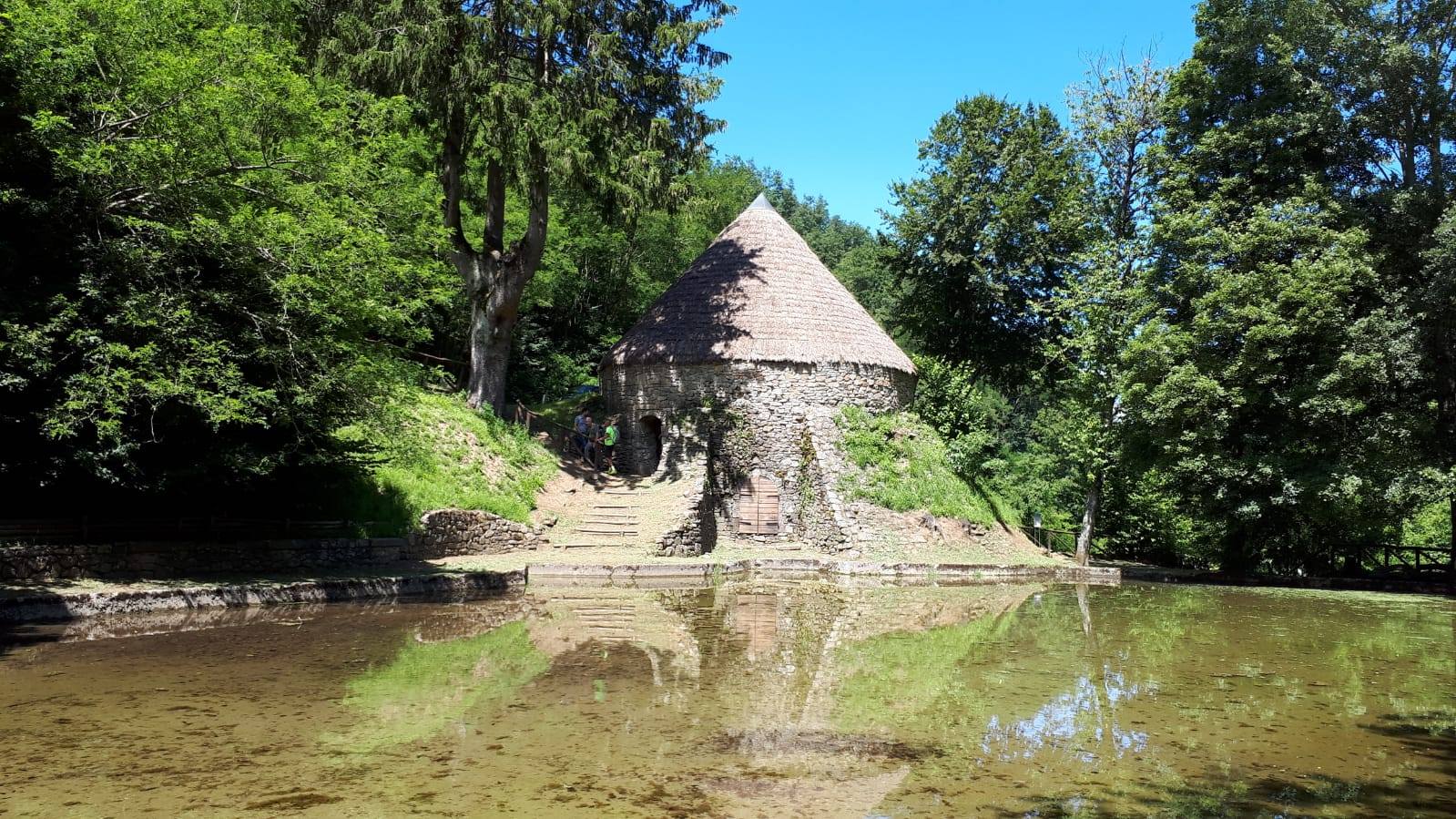 The ice house at the EcoMuseum