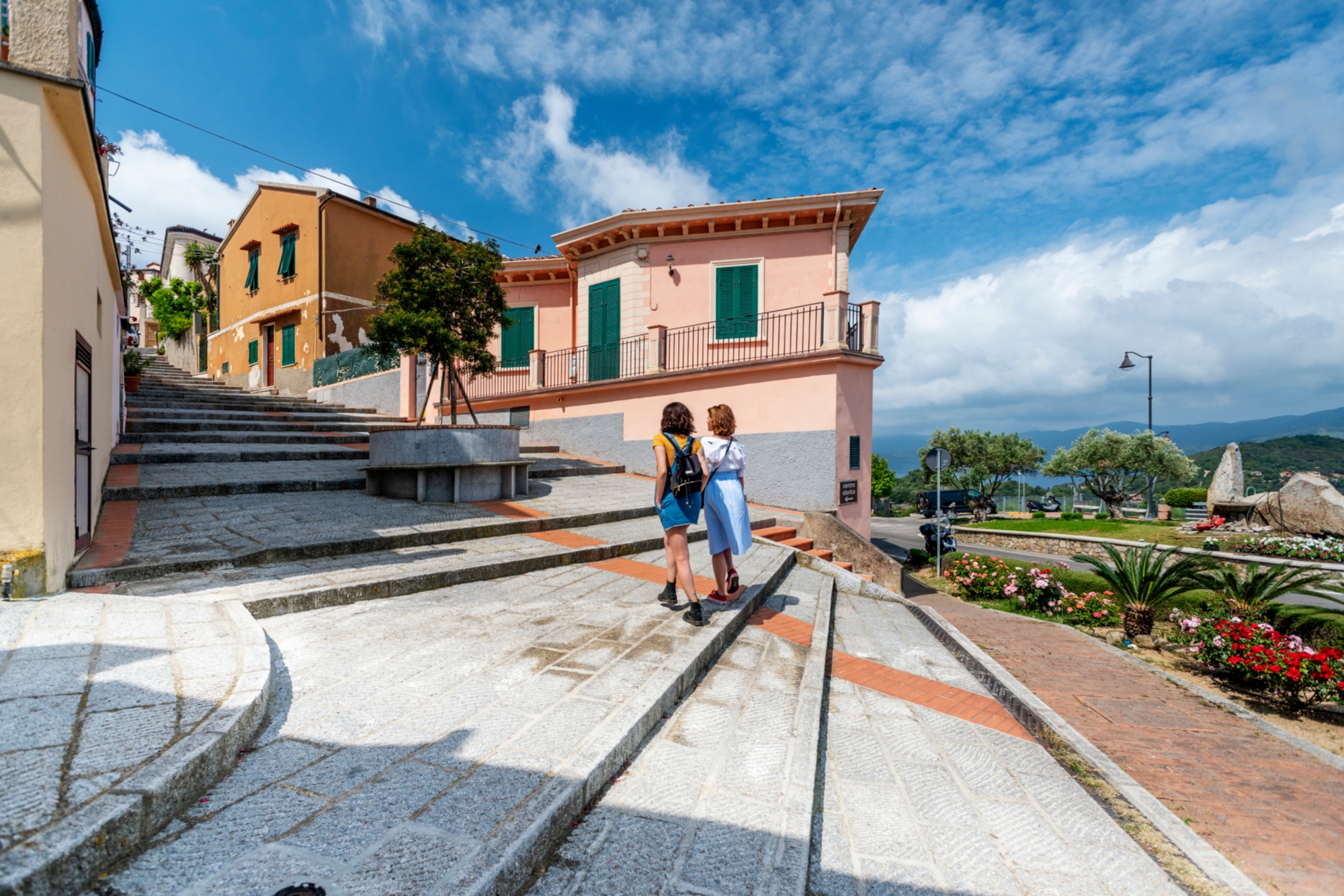 Elba - Capoliveri staircase