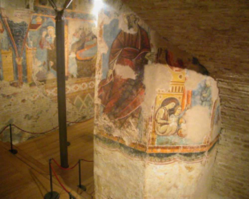 San Giovanni Crypt in Siena