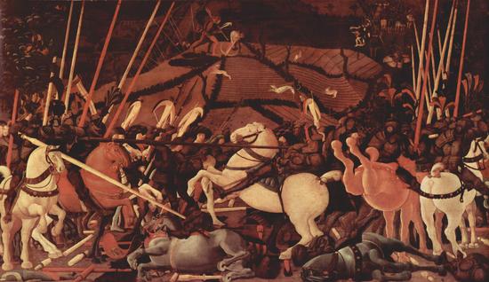 La Bataille de San Romano de Paolo Uccello