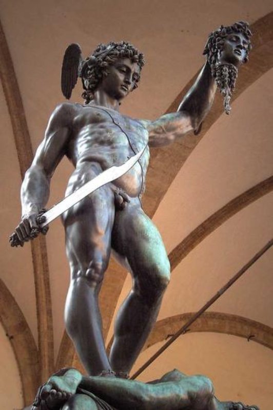 Perseo con la testa di Medusa, Benvenuto Cellini Perseo con la testa di Medusa, Benvenuto Cellini