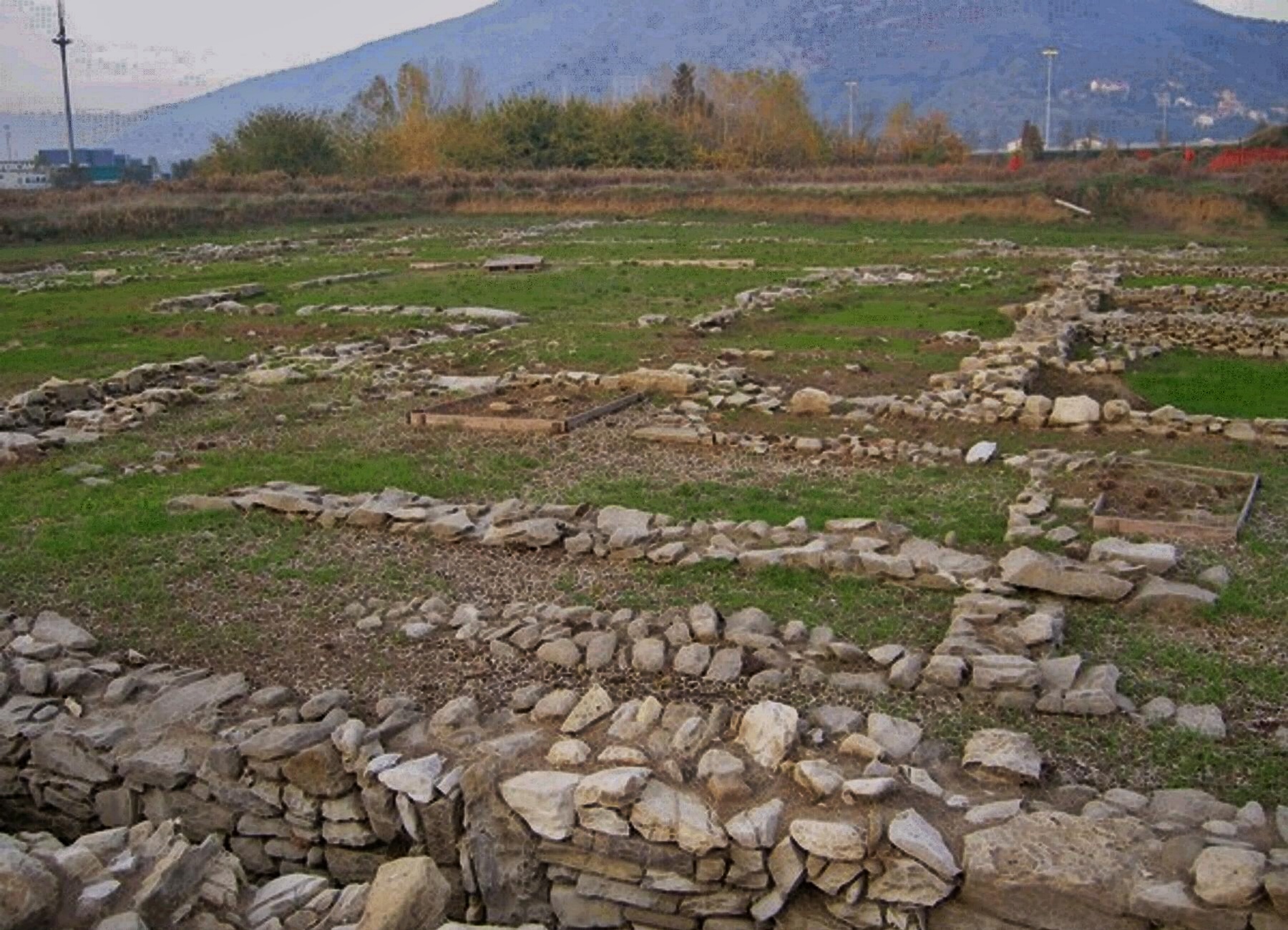 El área arqueológica de Gonfienti