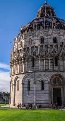Das Baptisterium in Pisa