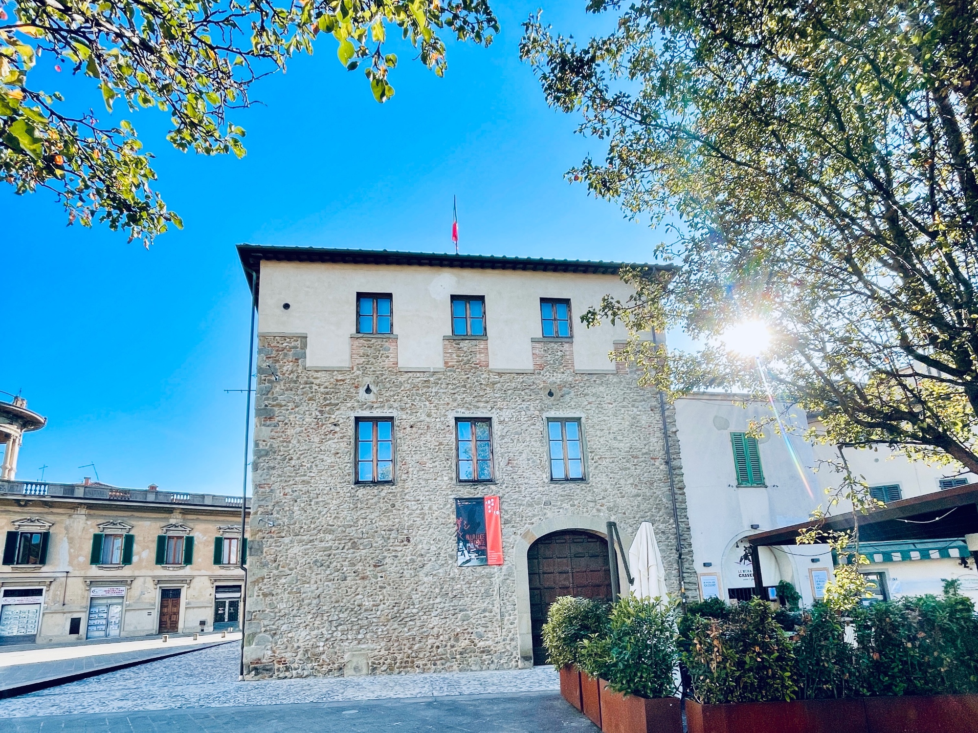 Cassero per la scultura di Montevarchi