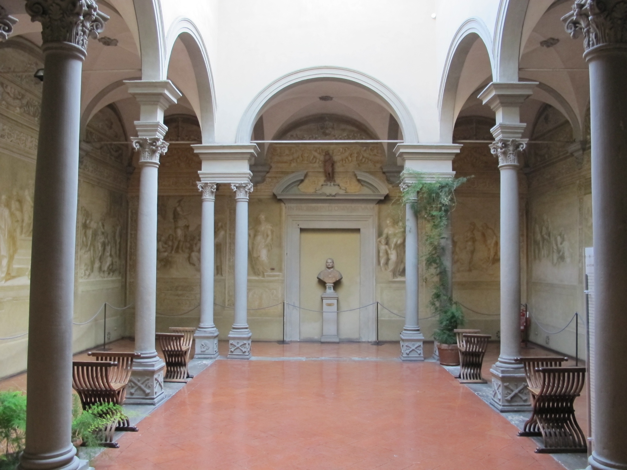 Der Chiostro dello Scalzo, ein Meisterwerk von Andrea Del Sarto