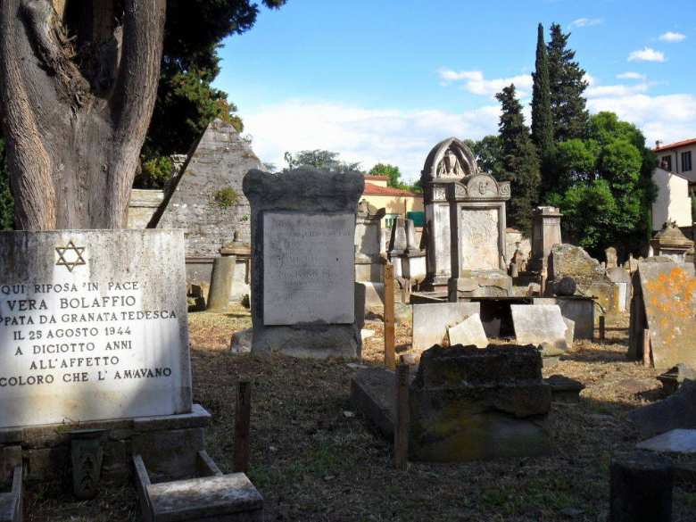 Jüdischer Friedhof Florenz pagina FB Sinagoga e Museo Ebraico Jüdischer Friedhof Florenz