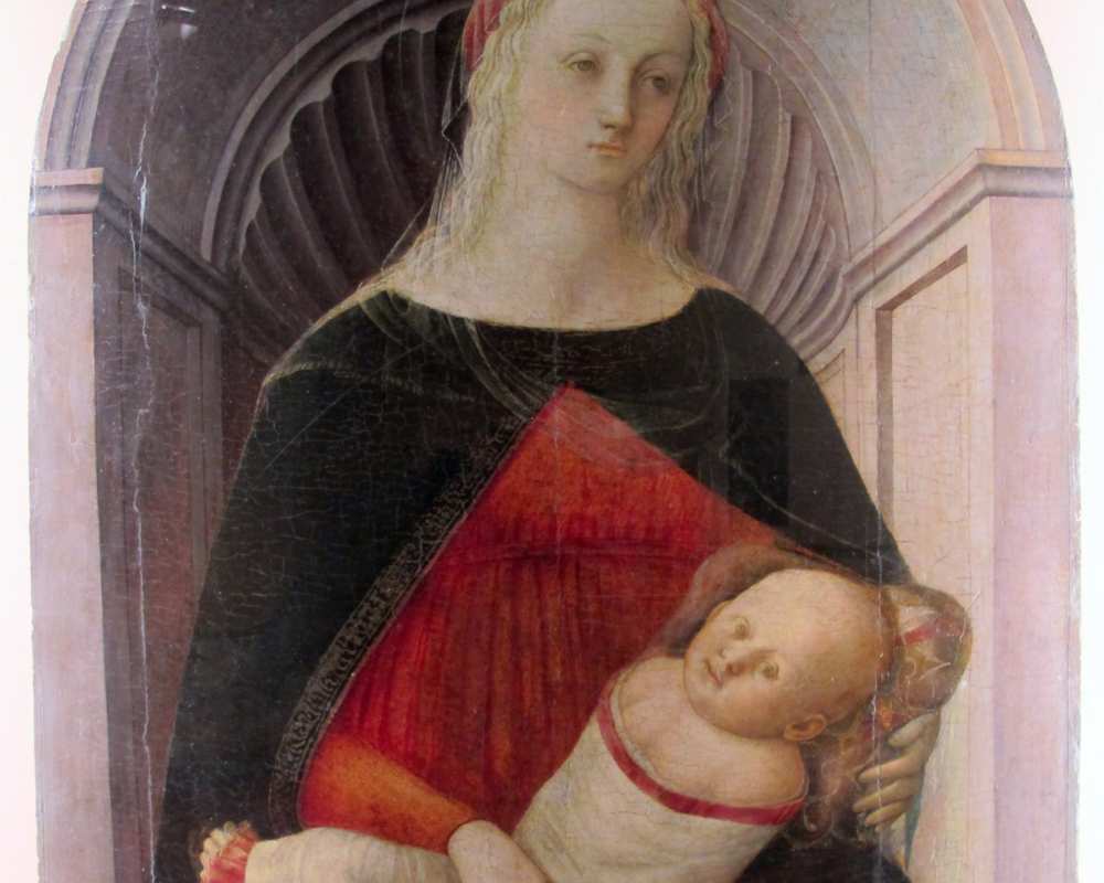 La Madonna con el niño de Filippo Lippi