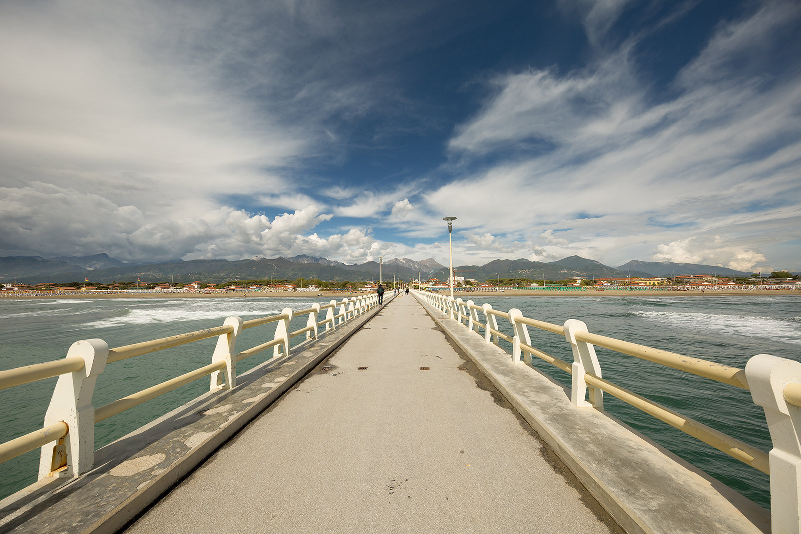 Sea pier at Forte dei Marmi