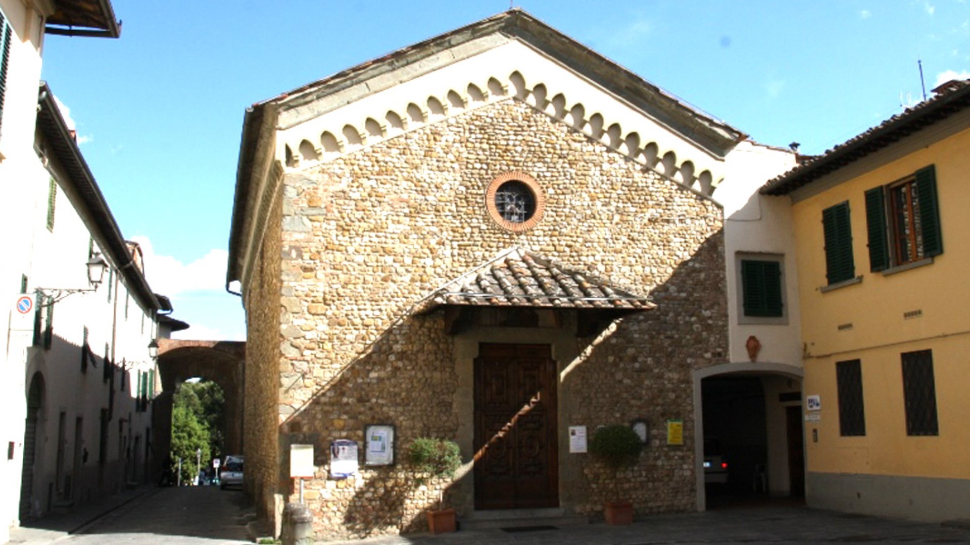 Die Kirche Santa Maria del Prato in San Casciano