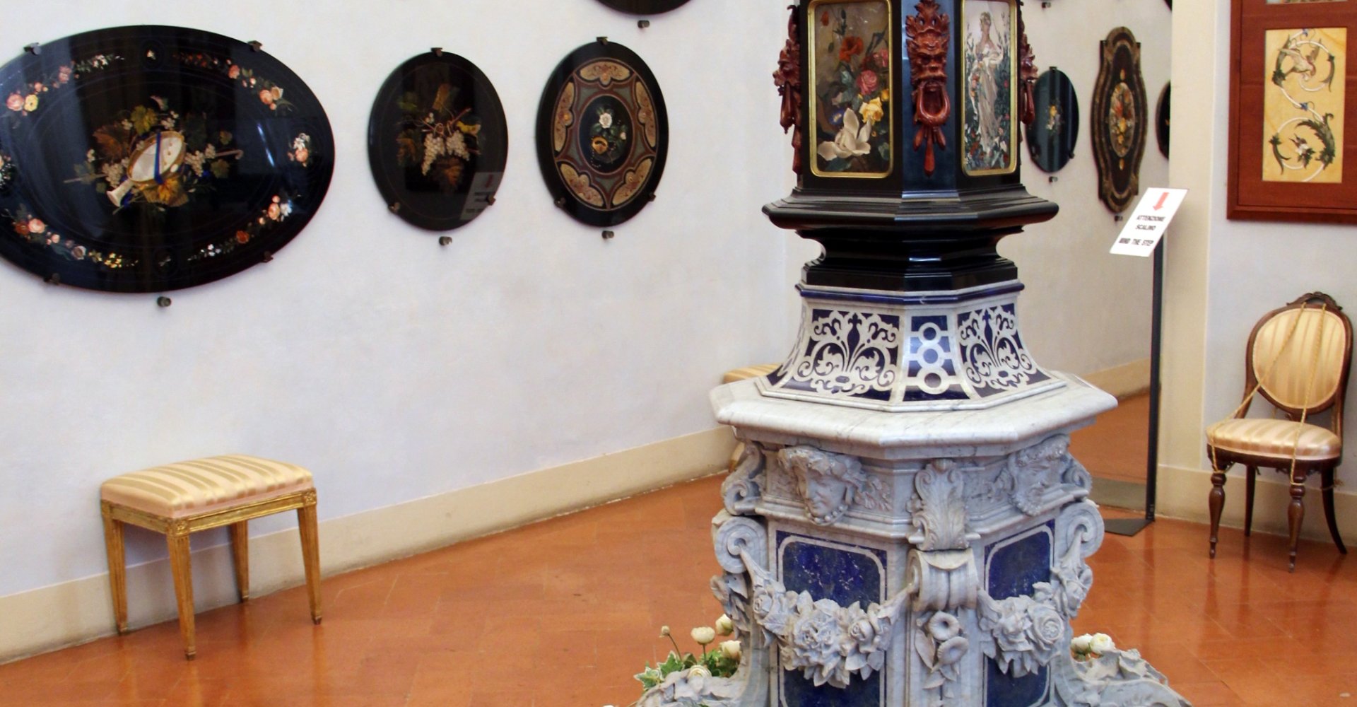 Das Museo dell'Opificio delle Pietre Dure in Florenz