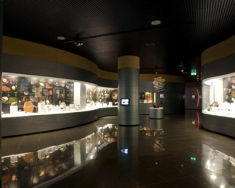 A room inside the museum