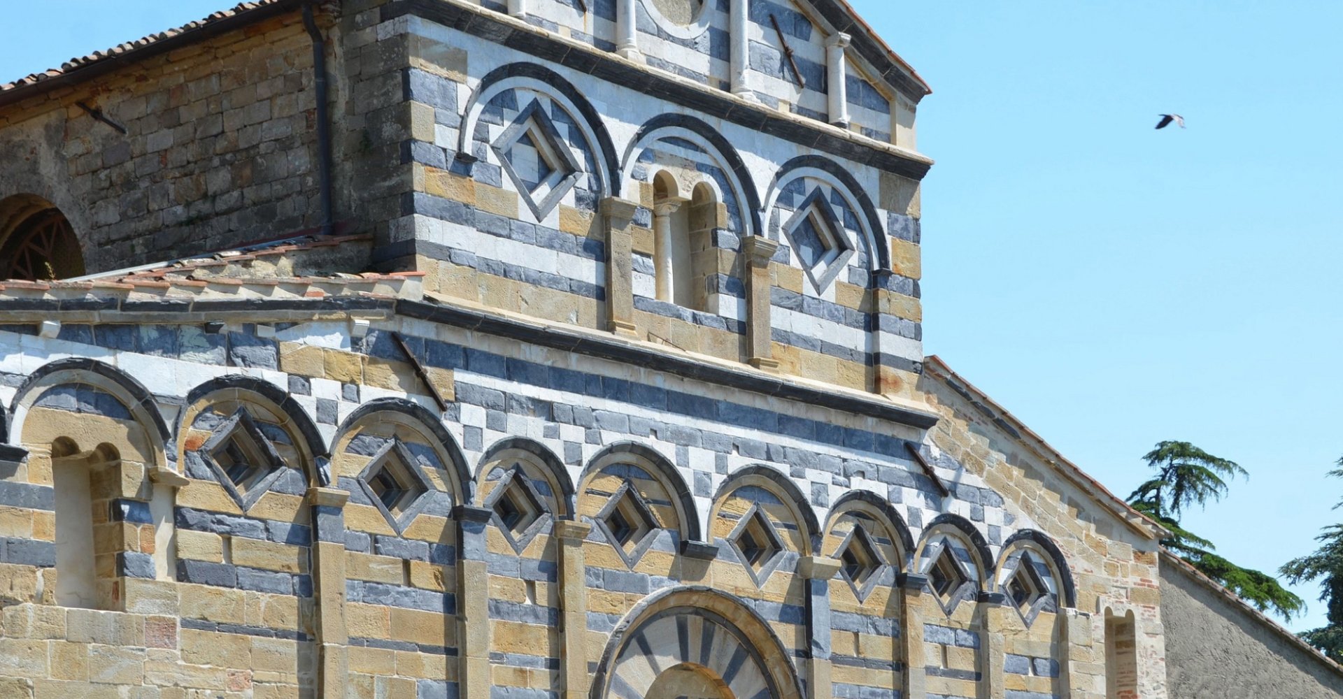 Die Pfarrkirche von Calci