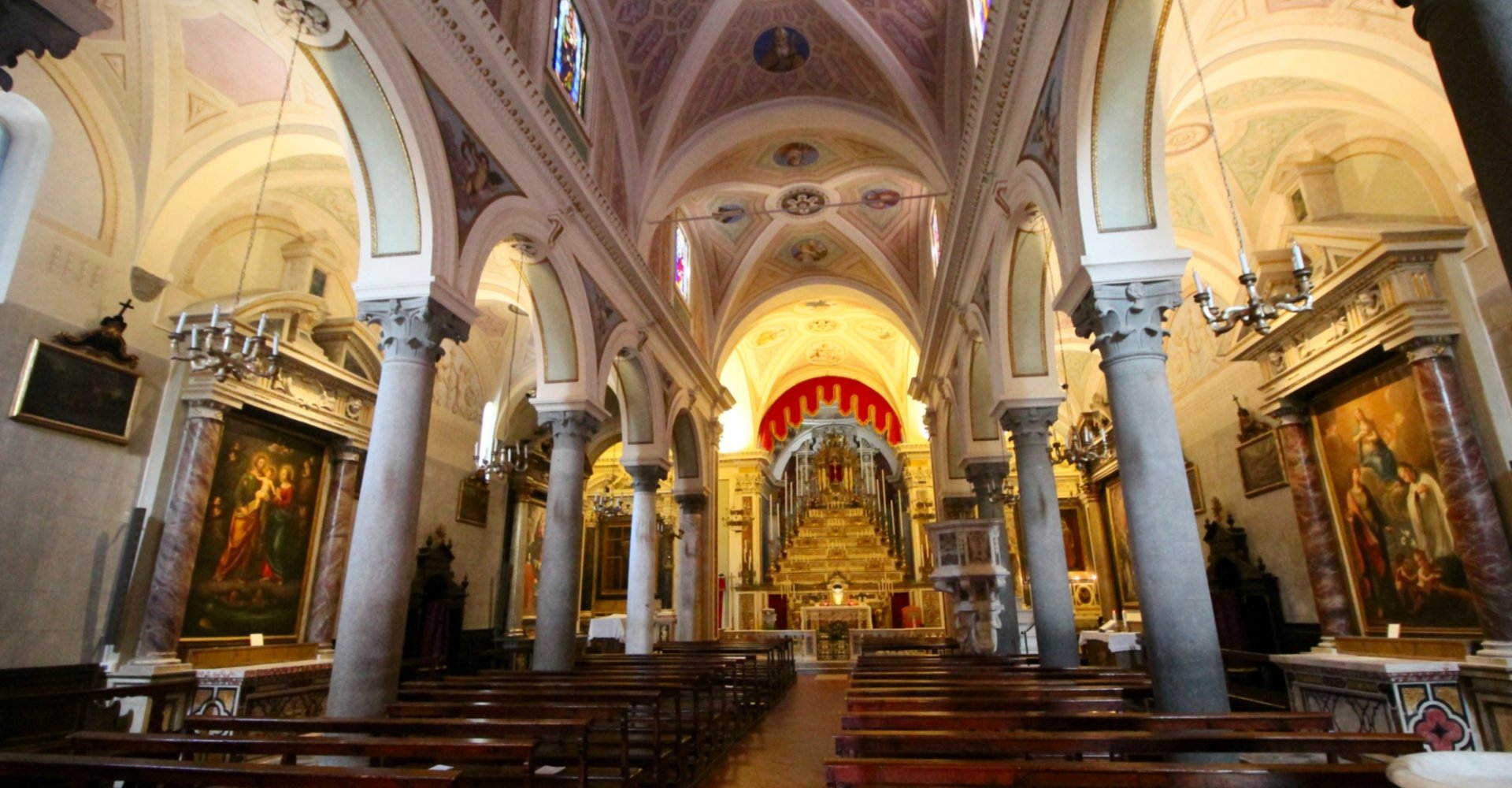 Die Pfarrkirche San Lorenzo a Segromigno in Monte